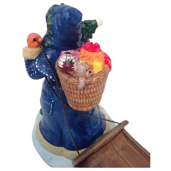 Party Lite Candle Holder Santa Sled P8571 Christmas - Picture 8 of 11